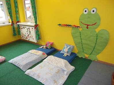 Das Träumeland im Obergeschoss